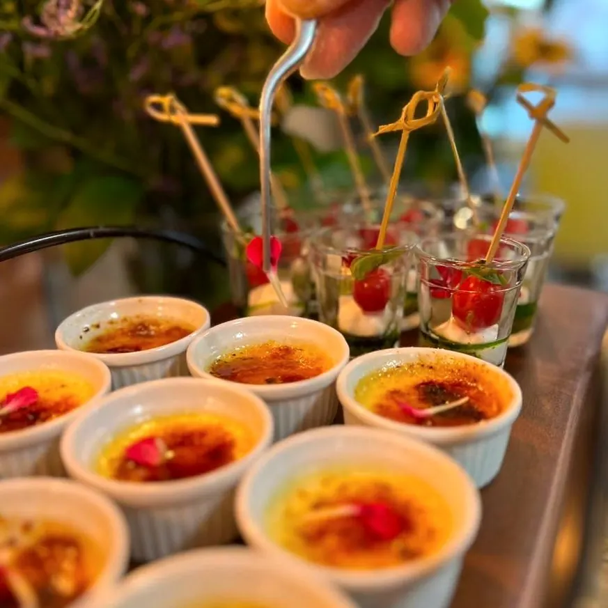 Seleção de canapés