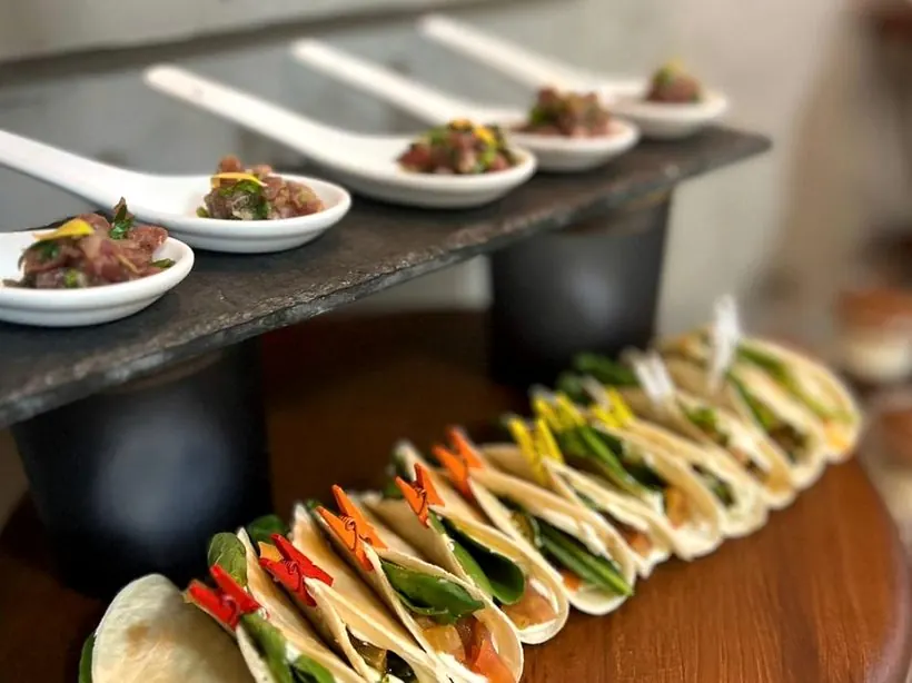 Finalização de itens gastronômicos